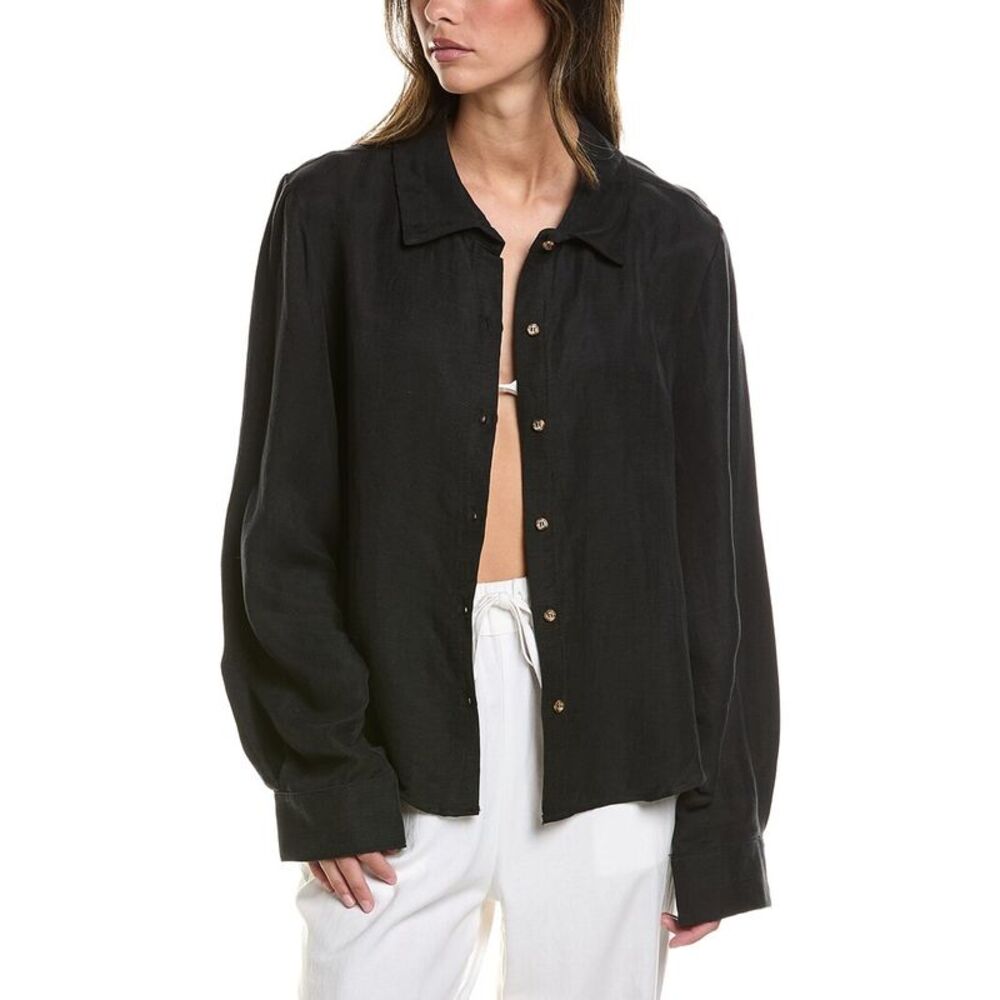 Anemos Womens  Phillips Button-Down Shirt
